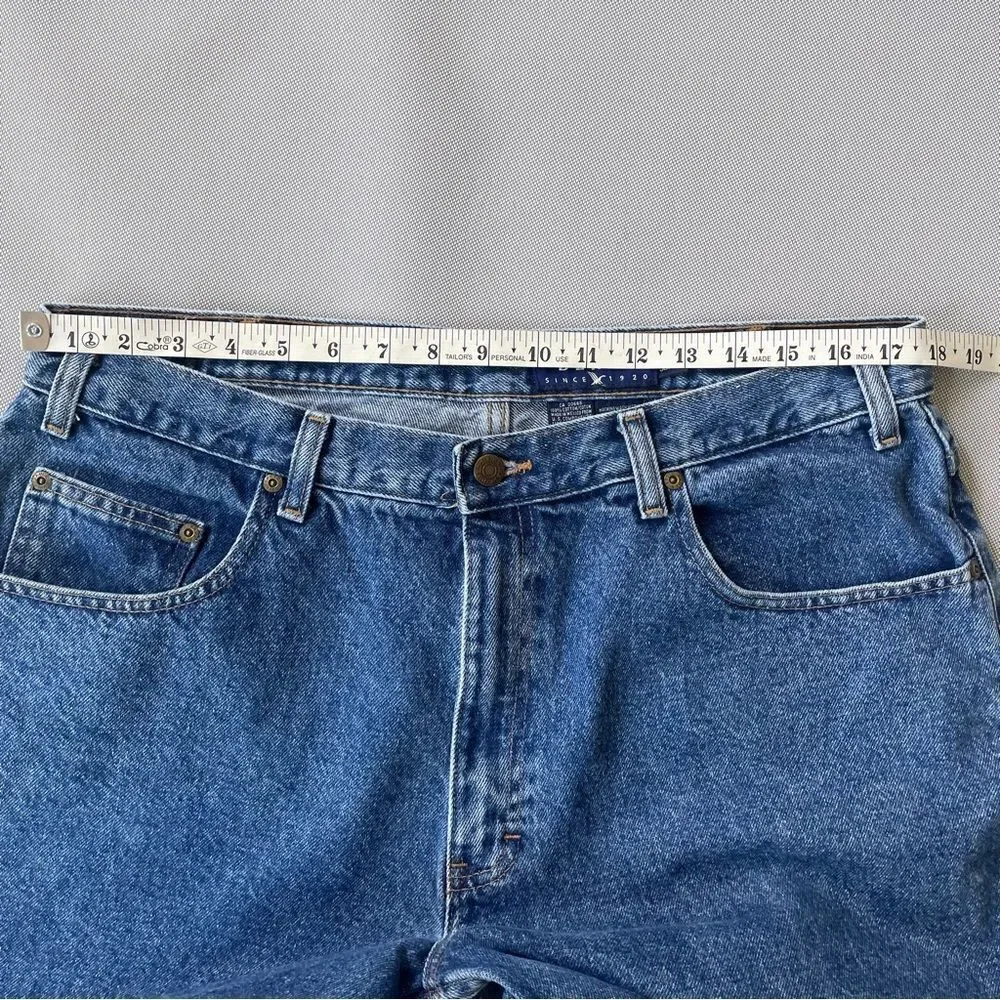 Vintage 90’s Eddie Bauer Denim Relaxed Fit Denim Jeans Men’s Size 38x30